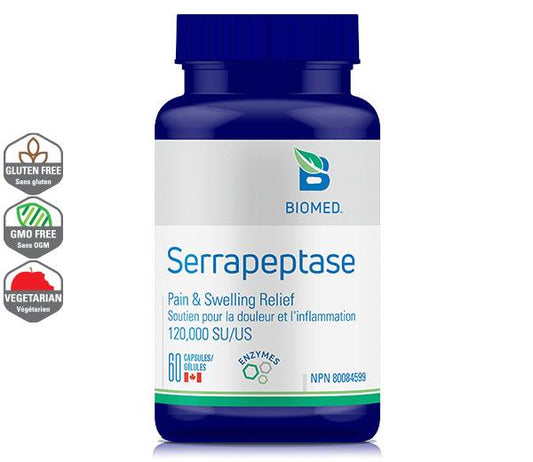 Biomed Serrapeptase 60 Capsules