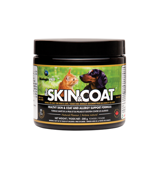 BioVet Bio Skin&Coat for cats and dogs in a 200 grams package  Edit alt text