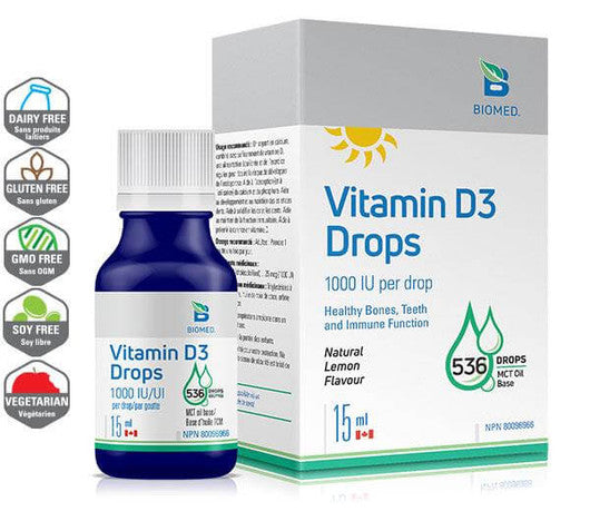 Biomed Liquid Vitamin D3 (15ml)