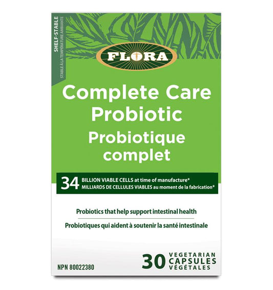 Flora Complete Care Probiotic 30 vegetarian capsules