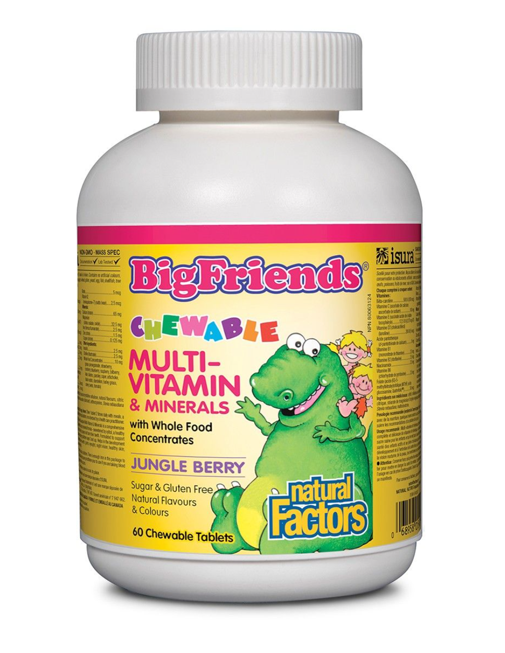 Big Friends Chewable Multi-Vitamin Natural Factors