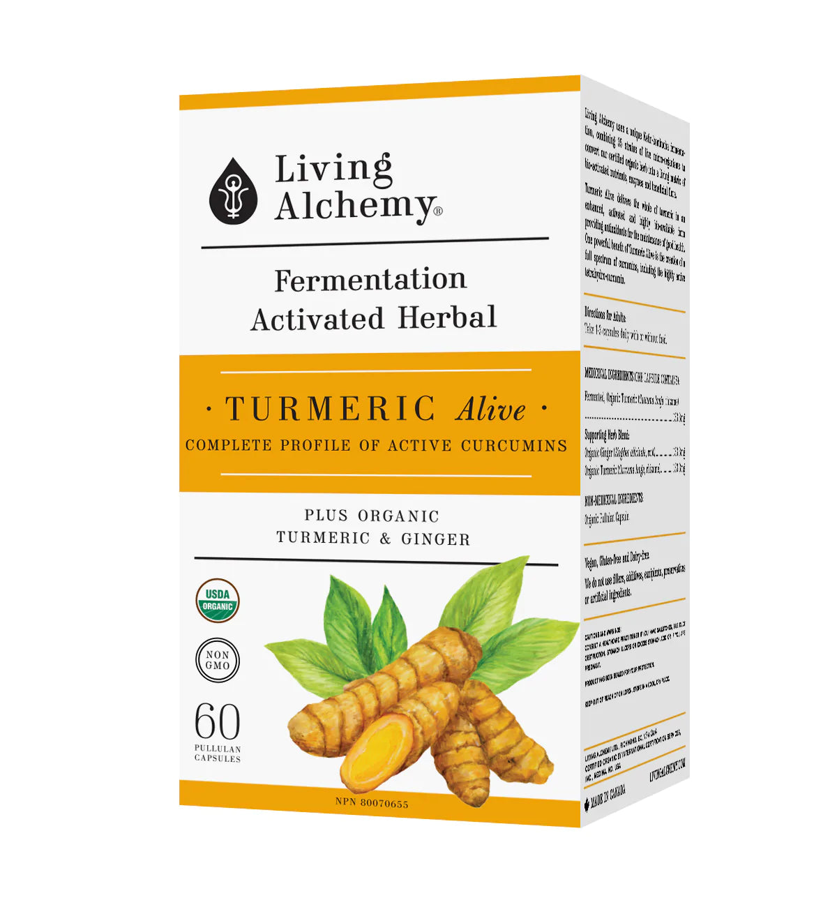 Living Alchemy Turmeric Alive (60 Capsules)