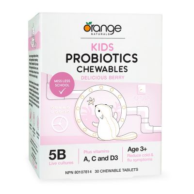 Orange Naturals Kid's Probiotic Chewables