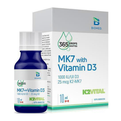 Biomed MK7 with D3 Drops