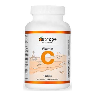 Orange Naturals Vitamin C 1000mg 120 Veggie Caps