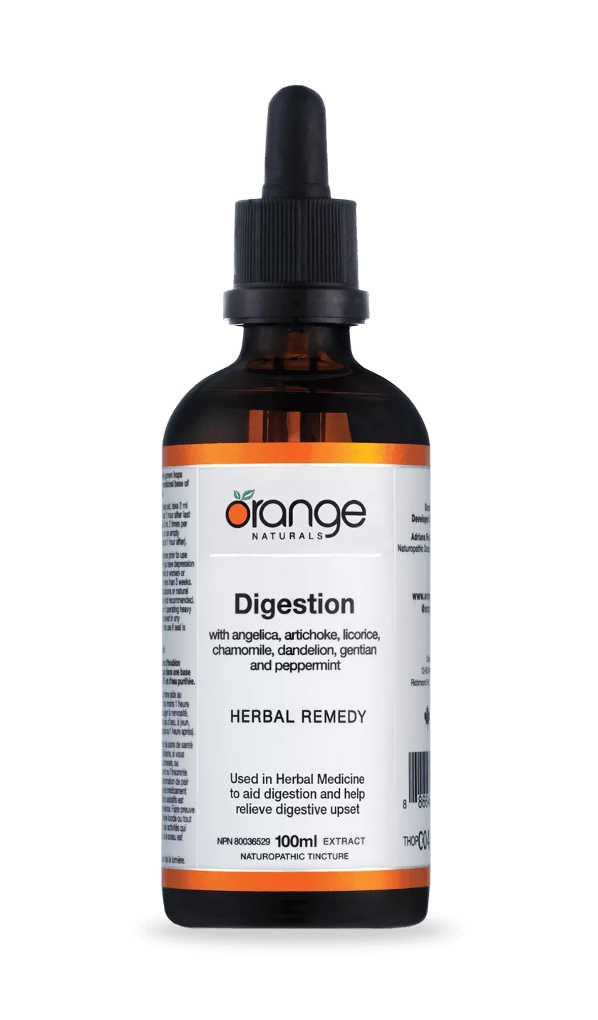 Orange Naturals Herbal Digestion Support Tincture 100ml