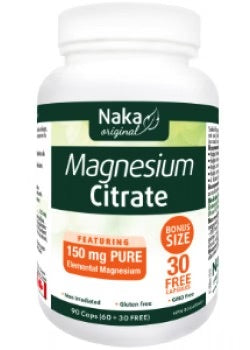 Naka Magnesium Citrate 90 capsules
