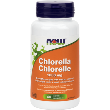 NOW Foods Chlorella 1000 mg 60 Tablets