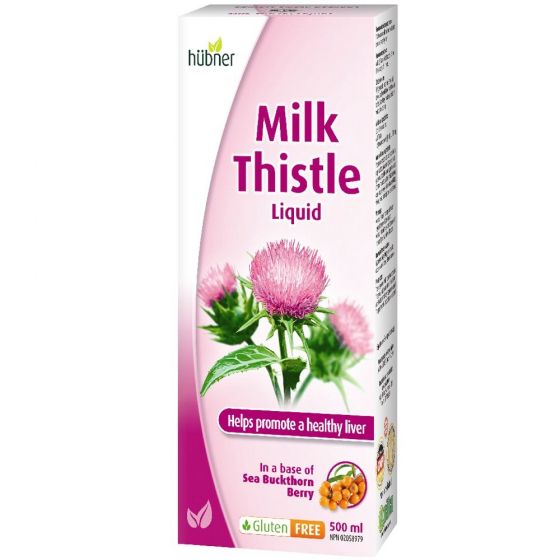 Hubner Milk Thistle Liquid with Sea Buckthorn (Tastes Great)