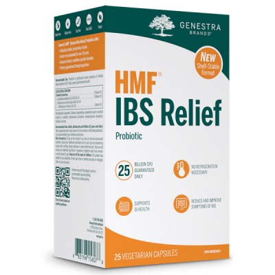 Genestra HMF IBS Relief Probiotic Shelf Stable 25 Veggie Caps