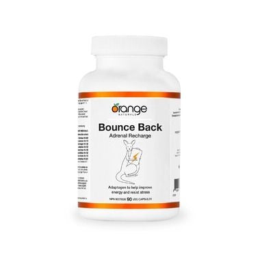 Orange Naturals Bounce Back Adrenal Recharge 90 Veggie Caps