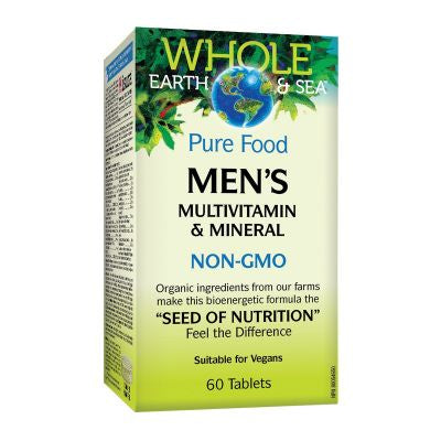 Whole Earth & Sea Men's Multivitamin & Mineral 60 Tablets