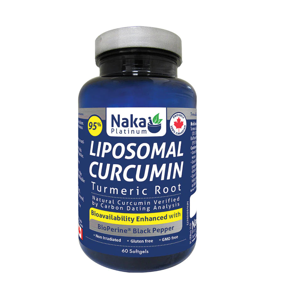 Naka Liposomal Curcumin 60 Softgel Capsules