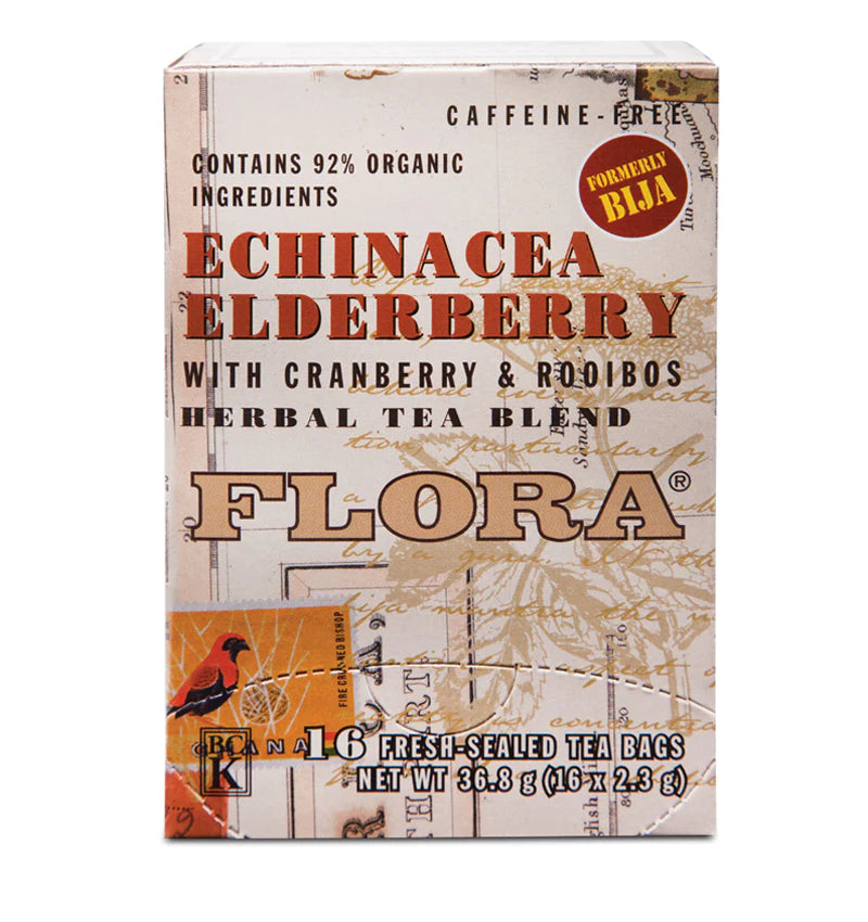 ECHINACEA ELDERBERRY TEA | TISANE ÉCHINACÉE SUREAU