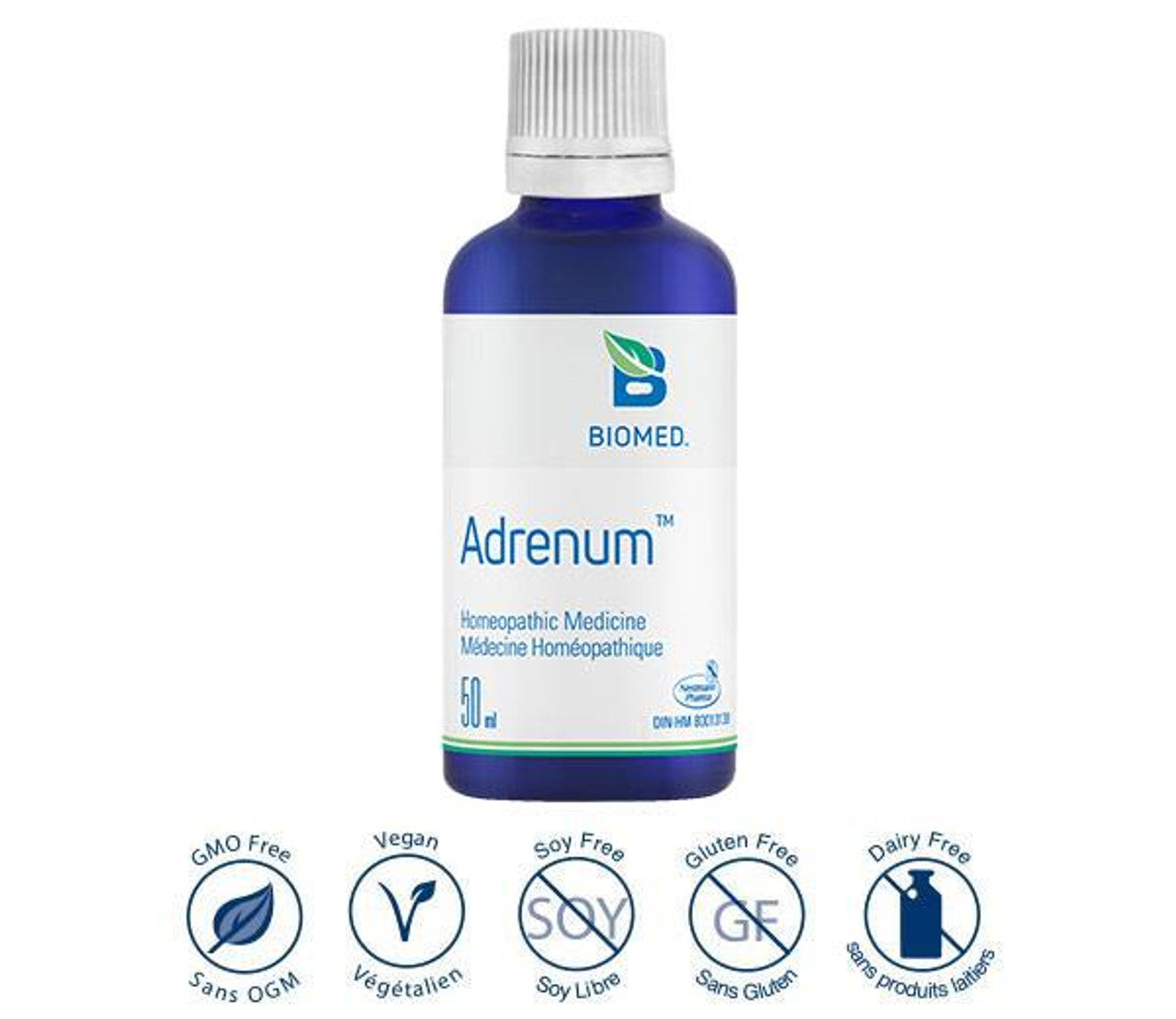 Adrenum Supplement Front Bottle 50ml